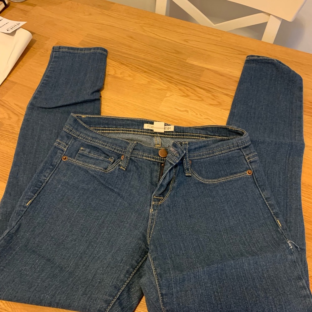 Forever21 basic blue jean size 25